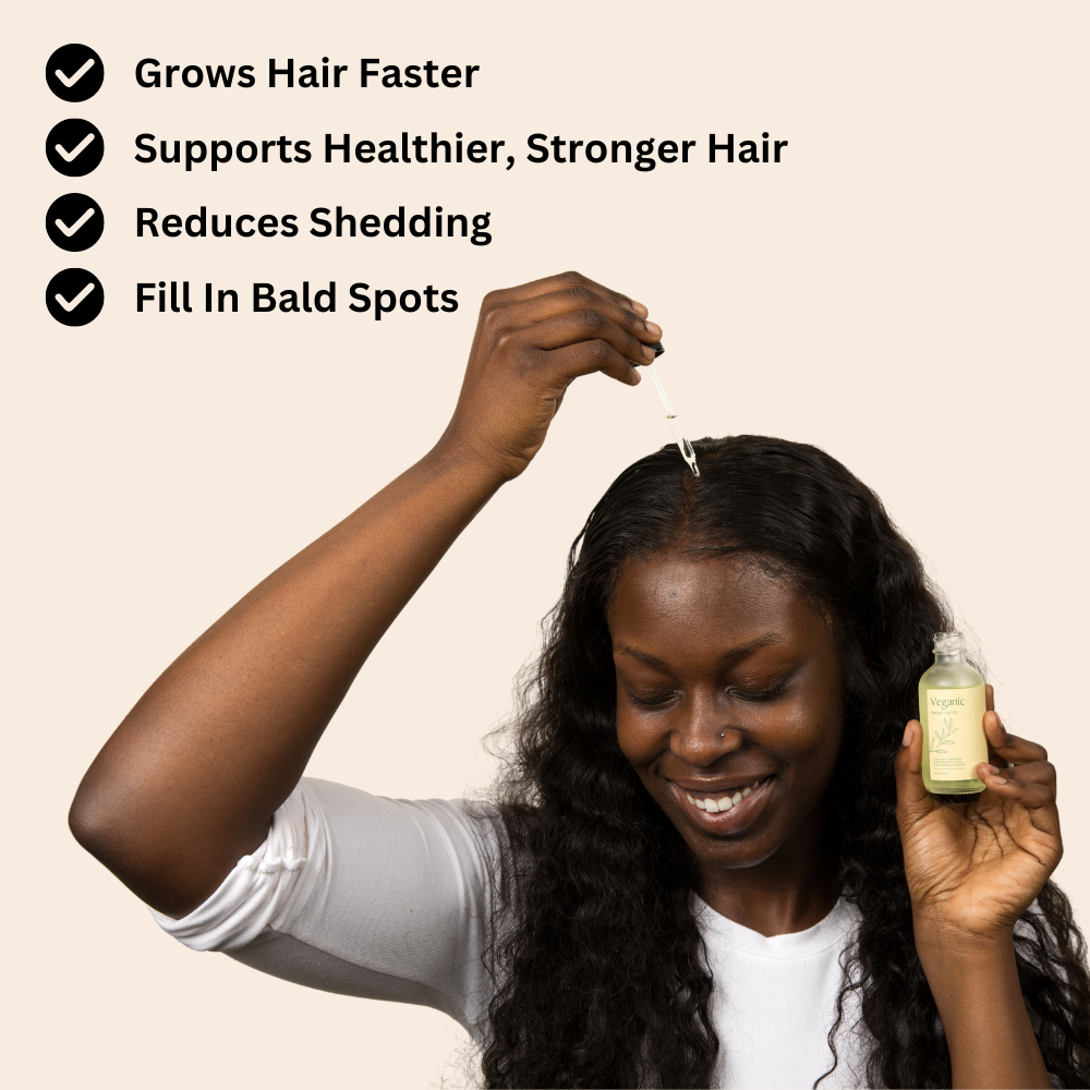 Vegan Natural Hair Growth Oil