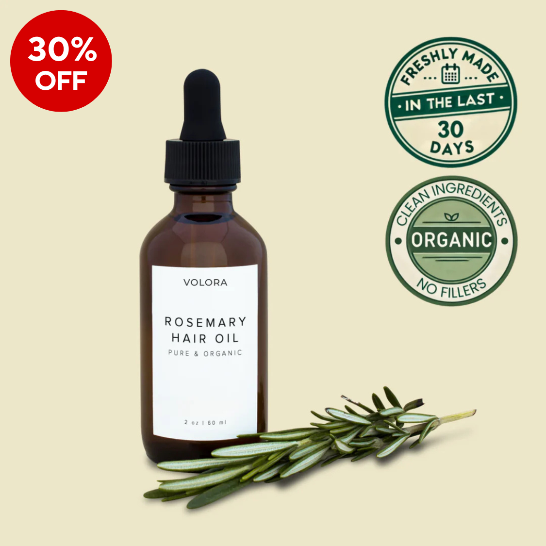 Natural Hair Growth Oil